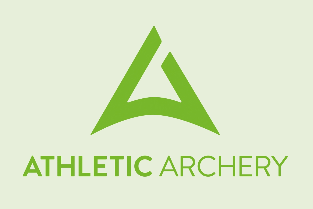 View of the Athletic Archery logo as a central Branding element.