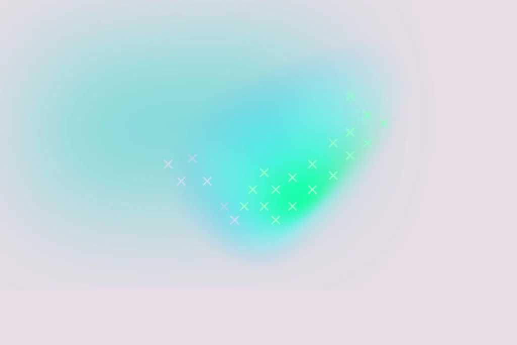 Abstract, softly blurred teaser image in various shades as a visual introduction to Print Mailings Marketingmix